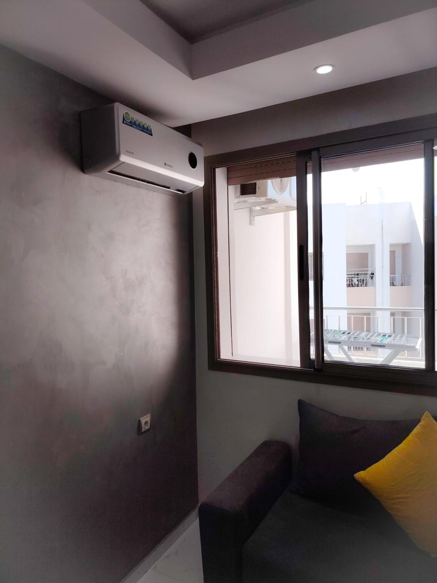 Super Apartement Totalement Neuf Et Climatise A Cote Du Centre Commercial Marjane M2 Tanger Ngoại thất bức ảnh